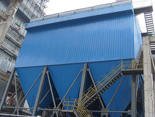Pulse Jet Industrial Bag House Dust Collector / Factory Dust Extraction Systems