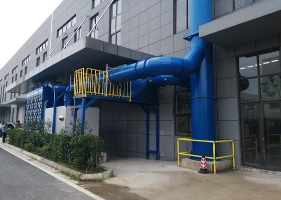 Plastic Plant Dust Removal System / Industrial Dust Extraction Units