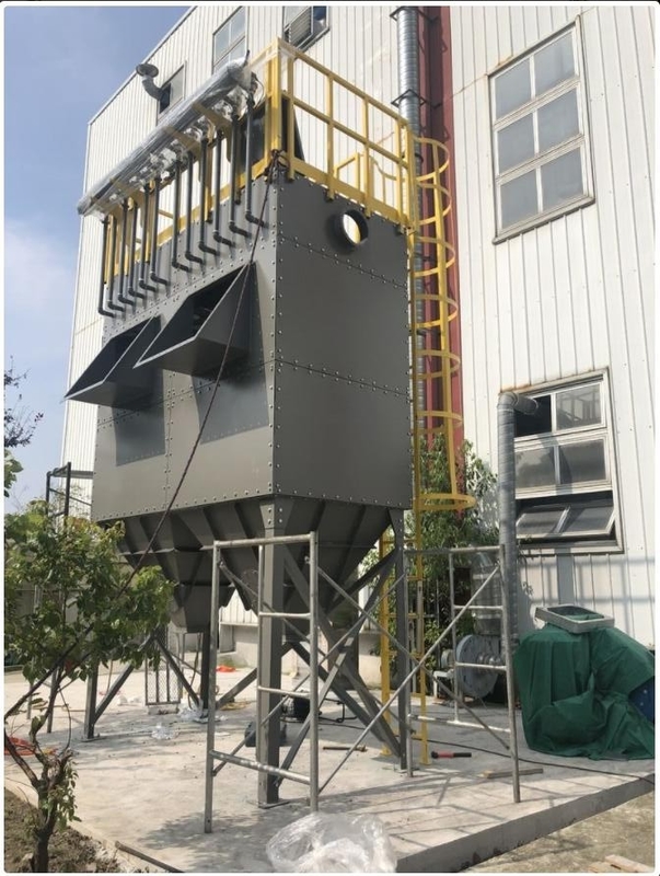 Low Pressure Industrial Dust Removal System / Industrial Baghouse Dust Collectors