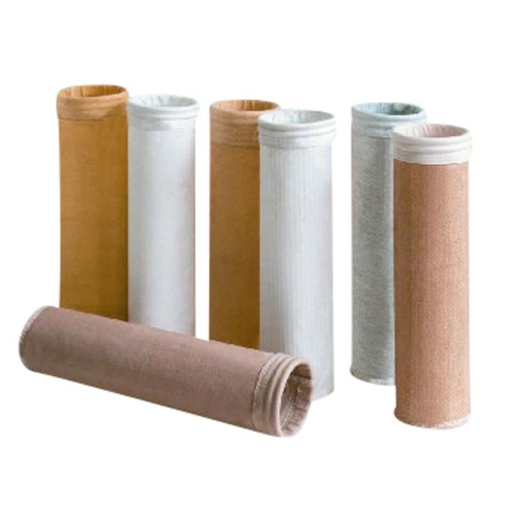 Industry Pleated Filter Bags / Polyester Non Woven Dust Filter Bag Flat Shape