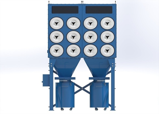 High Efficiency Flour Mill Dust Collector Remove Harmful Dusts F7 - F9 Filtration