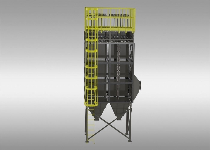 Explosion Proof Pulse Jet Dust Collectors with PTFE Pleated Bag Foundries Support